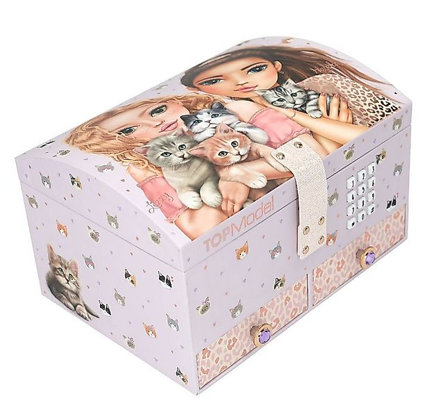 Depesche Schmuckkasten TOPModel - Großes Schmuckkästchen mit Code und Sound günstig online kaufen