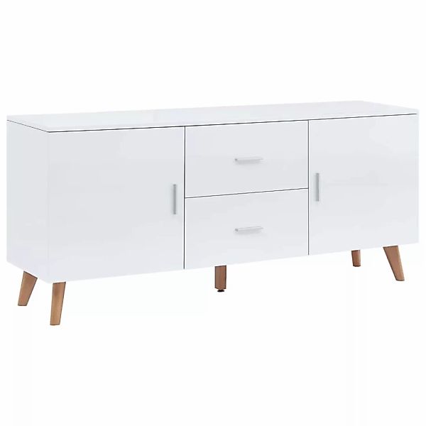 Sideboard Weiß 160ã40ã70 Cm Mdf günstig online kaufen