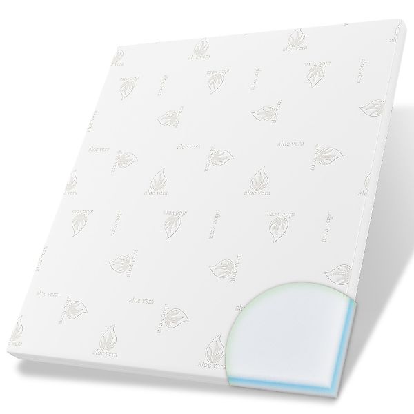 ELONEO, Topper 90x200, 140x200, 180x200 und weitere Größen, 7 cm hoch, Visk günstig online kaufen