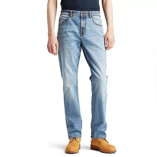 Timberland Washed Comfort Tapered Jeans 36 Light Wash günstig online kaufen