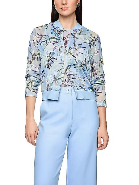 Marc Cain Strickjacke Serene Hues Premium Damenmode Allover-Blumenmotiv, im günstig online kaufen