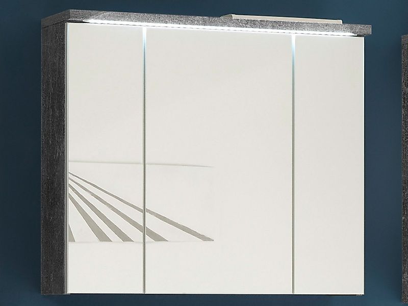 PREISBRECHER Spiegelschrank Peter 80 x 69 günstig online kaufen