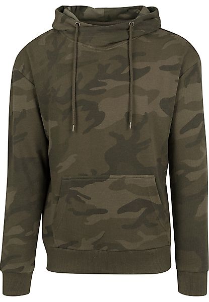URBAN CLASSICS Kapuzensweatshirt "Urban Classics Herren High Neck Camo Hood günstig online kaufen
