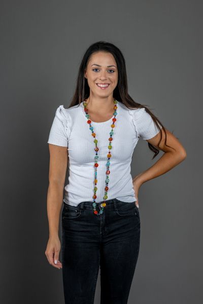 COLLEZIONE ALESSANDRO Lange Kette "Venedig" mit Glasperlen günstig online kaufen