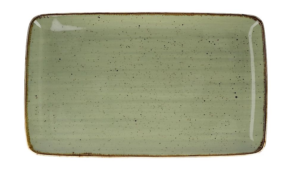 Peill+Putzler Platte 29,5cm - grün - Porzellan - 18 cm - 2 cm - Sconto günstig online kaufen