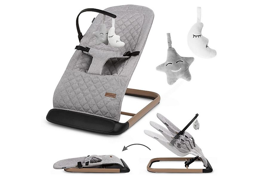 COIL Babywippe Baby Bouncer, Babyschaukel, Schaukelstuhl, 3-Stufen-Verstell günstig online kaufen