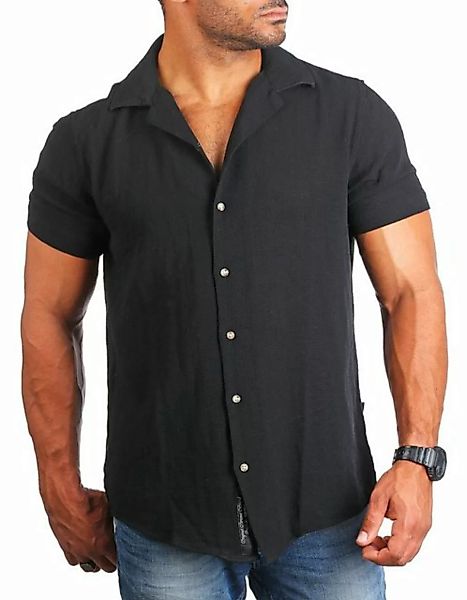CARISMA Kurzarmhemd Herren Sommer Hemd trendig luftig grob gewebt retro Loo günstig online kaufen
