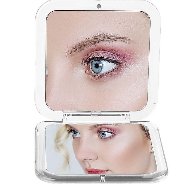 Coonoor Kosmetikspiegel Faltbarer Makeup Spiegel,Tragbarer Doppelseitig Kos günstig online kaufen