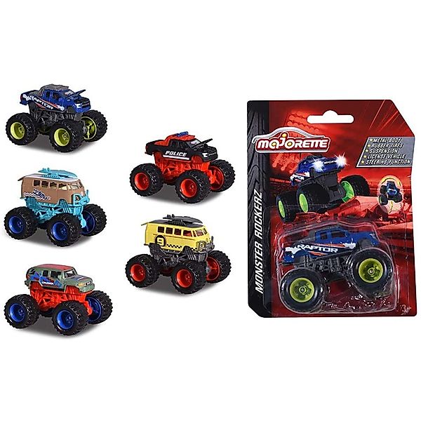 majORETTE Spielzeug-Auto 212057255 Monster Rockerz Assortment, günstig online kaufen