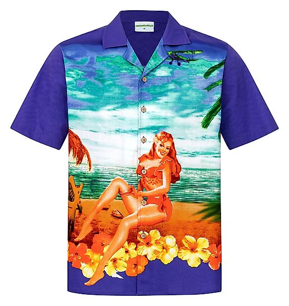 Hawaiihemdshop.de Hawaiihemd Hawaii Hemd Herren Baumwolle günstig online kaufen