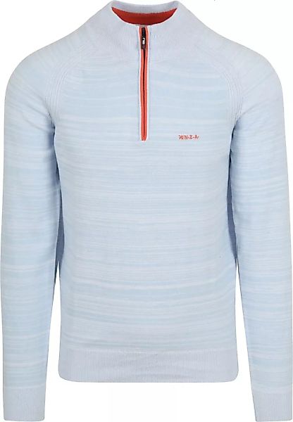 NZA Half Zip Pullover Waitaki Hellblau - Größe L günstig online kaufen