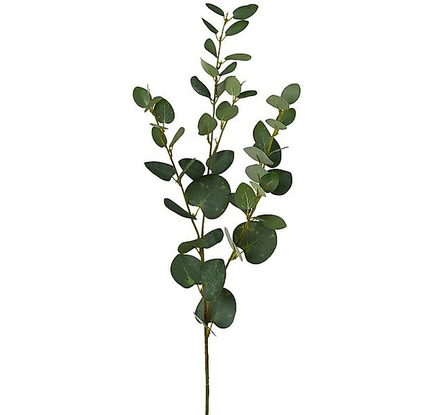 Kunstblume Eukalyptus Kunstpflanze Dekozweig Naturdeko Länge 79 cm grün Euk günstig online kaufen