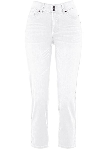 Slim Fit Jeans, Mid Waist, Bequembund günstig online kaufen