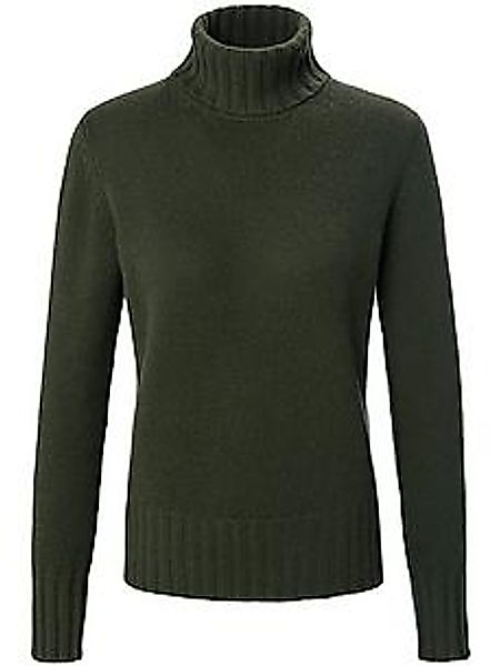 Pullover aus 100% Premium-Kaschmir Peter Hahn Cashmere grün günstig online kaufen