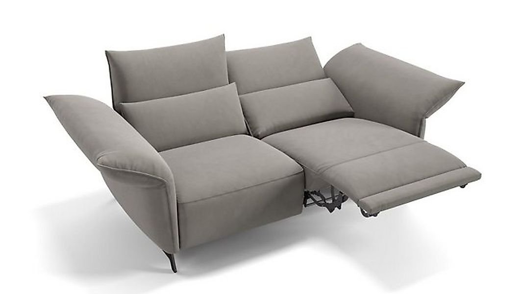 Sofanella 2-Sitzer Stoff CUNEO, Relaxsofa, Designsofa, Designer Couch, Ital günstig online kaufen