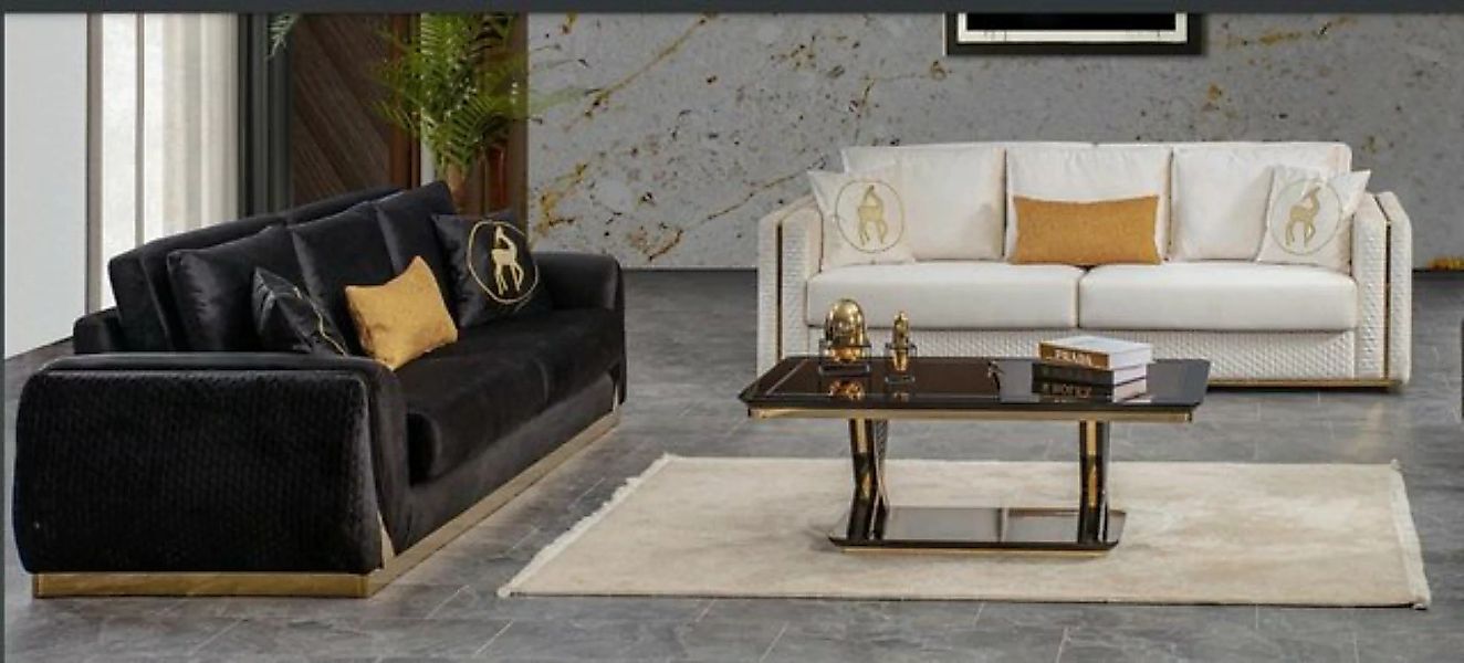 JVmoebel Sofa Sofas Set Polster Couchen Moderne Couch Sofagarnitur 2x 3 Sit günstig online kaufen