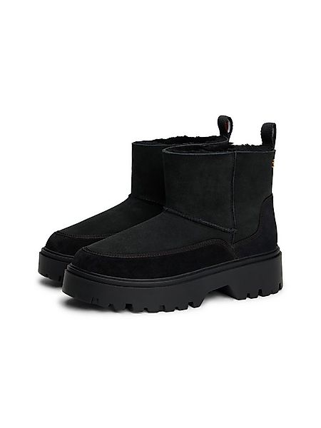 Tommy Hilfiger REAL SHEARLING PULLON SNOWBOOT Winterboots Plateau, Schlupfb günstig online kaufen