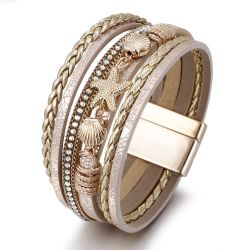 The Beauty House Lederarmband Boho mehrreihig günstig online kaufen