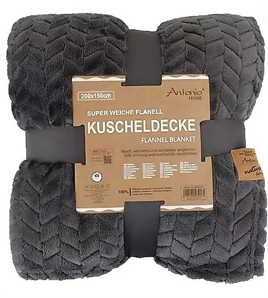 Wohndecke Jacquard Wohndecke » Kuscheldecke 150x200cm, günstig online kaufen