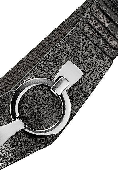 Caspar Taillengürtel GU300 Damen elastischer breiter günstig online kaufen