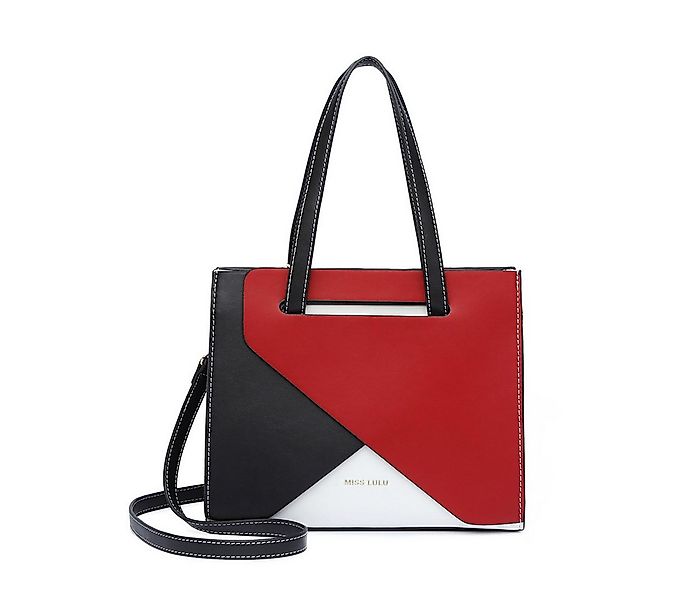 Miss Lulu Handtasche Damen Mittelgroße Schultertasche aus PU-Leder (1-tlg) günstig online kaufen