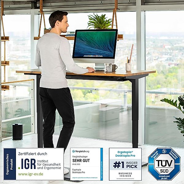 Ergotopia Schreibtisch Desktopia Pro X elektrisch günstig online kaufen