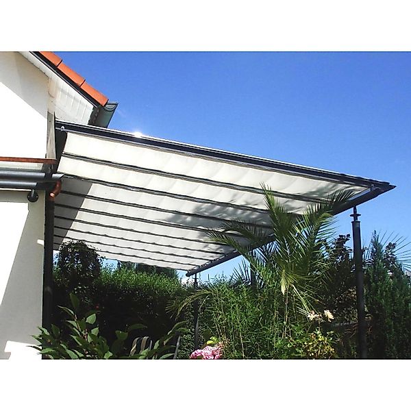 Floracord Vierecksonnensegel Weiß 220 cm x 91 cm günstig online kaufen