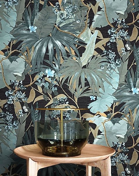 Newroom Vliestapete Santino Tapete Dschungeltapete Dschungel,Blumen,Blätter günstig online kaufen