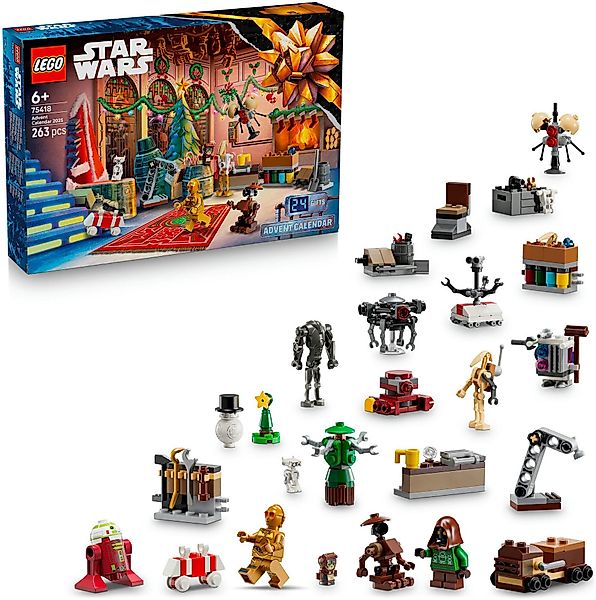 LEGO® Spielzeug-Adventskalender Spielbausteine, (75418), LEGO Star günstig online kaufen