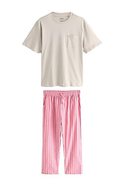 Next Pyjama Schlafanzugset aus Webstoff (2 günstig online kaufen