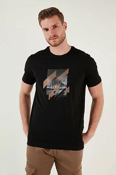 Buratti Print-Shirt Slim Fit günstig online kaufen