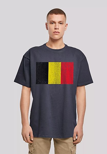 F4NT4STIC T-Shirt "Belgium Belgien Flagge", Print günstig online kaufen
