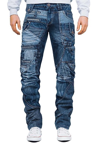 Kosmo Lupo 5-Pocket-Jeans Auffällige Herren Hose günstig online kaufen