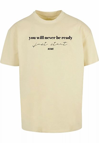 Merchcode T-Shirt "Merchcode Herren Just Start Heavy Oversize Tee", (1 tlg. günstig online kaufen