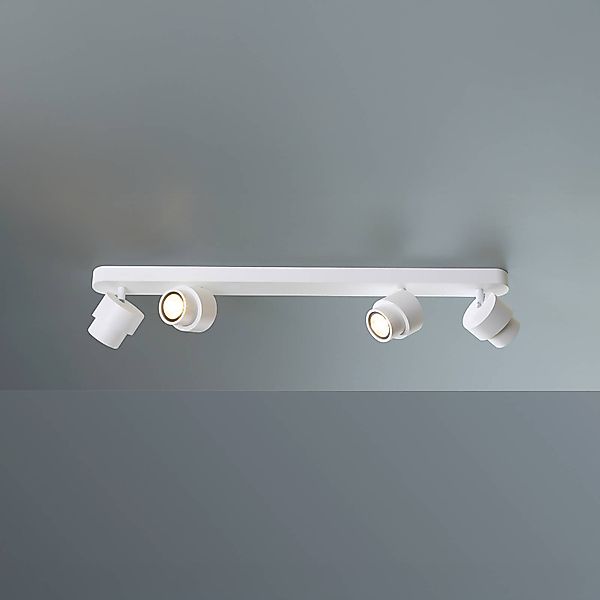 LED-Strahler BRUSH, weiß, 70 cm, 4-flg. Metall, dim, 2.700 K günstig online kaufen