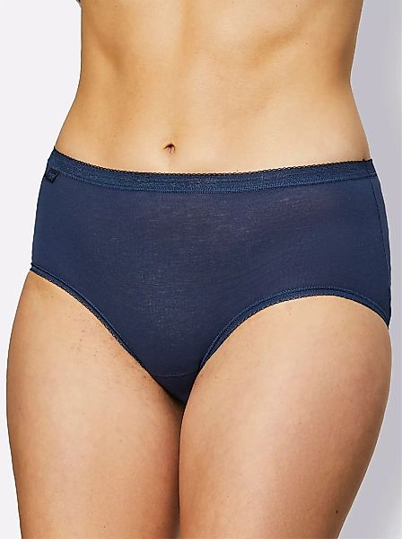 sloggi Midislip "Basic+", (3er Pack), Baumwollmix, klassischer Stil, mittel günstig online kaufen