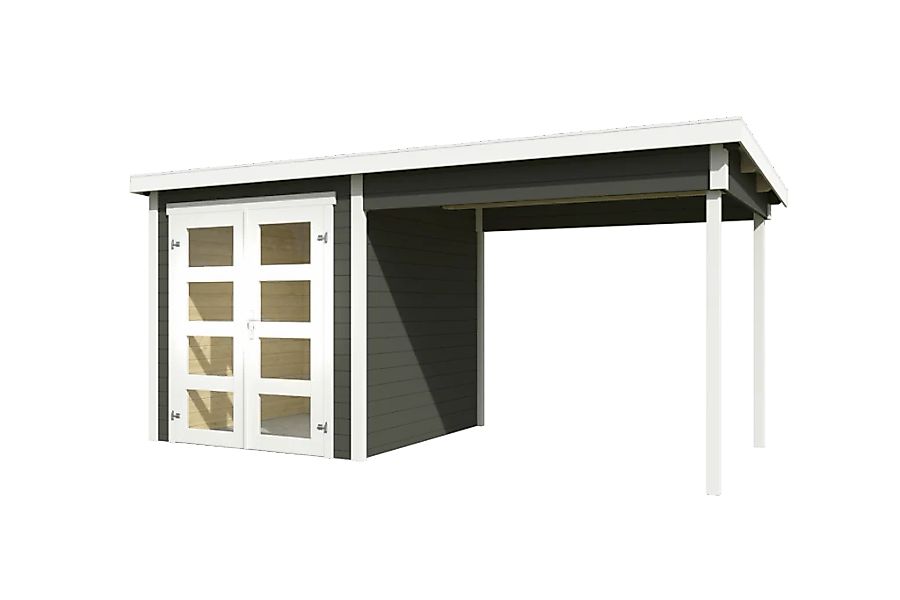 Nordic Holz Gartenhaus-Anbaudach "ZAMBEZI ANBAU", Flachdach günstig online kaufen