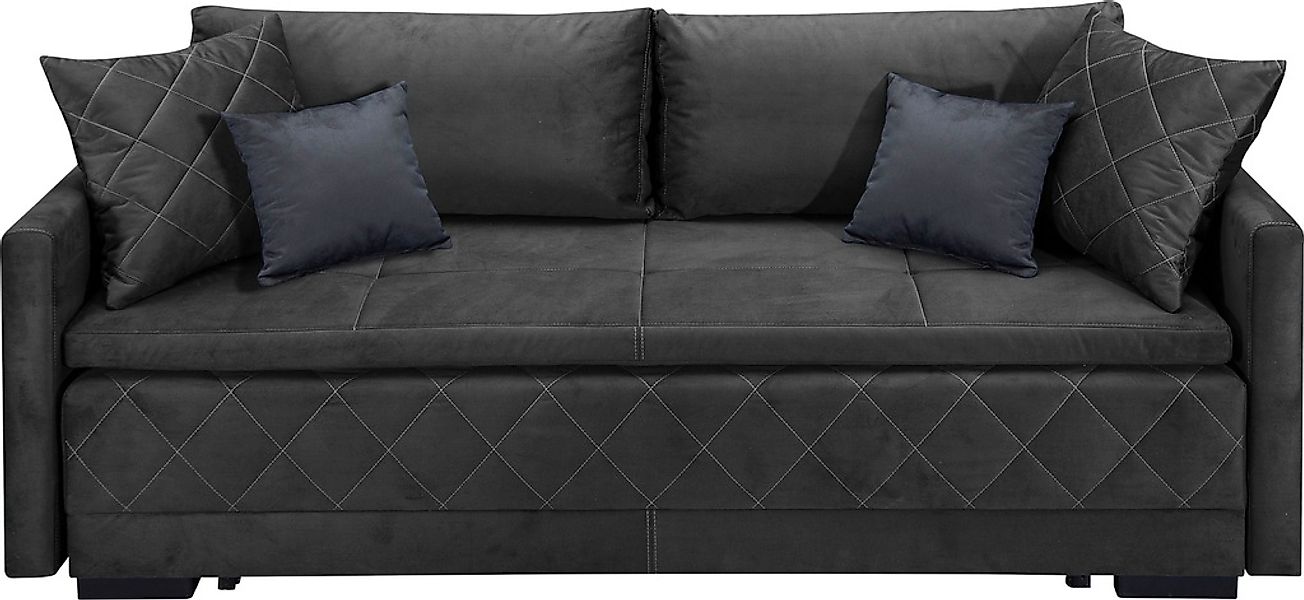 INOSIGN Schlafsofa »Potsdam«, mit Boxspringaufbau, Bettfunktion & Bettkaste günstig online kaufen