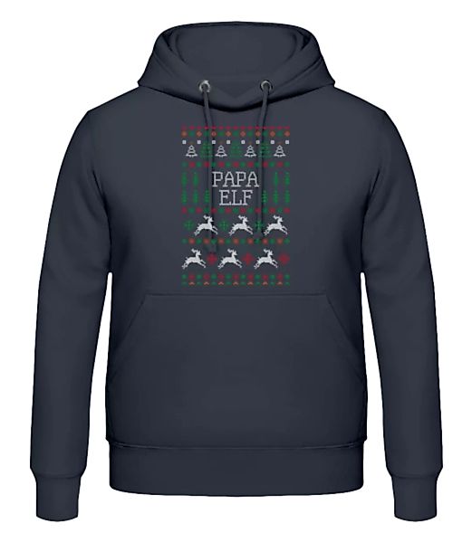 Papa Elf · Männer Hoodie günstig online kaufen