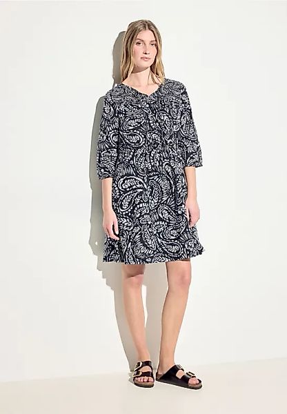 Cecil Blusenkleid Ohne Taschen aus 100% Baumwolle günstig online kaufen