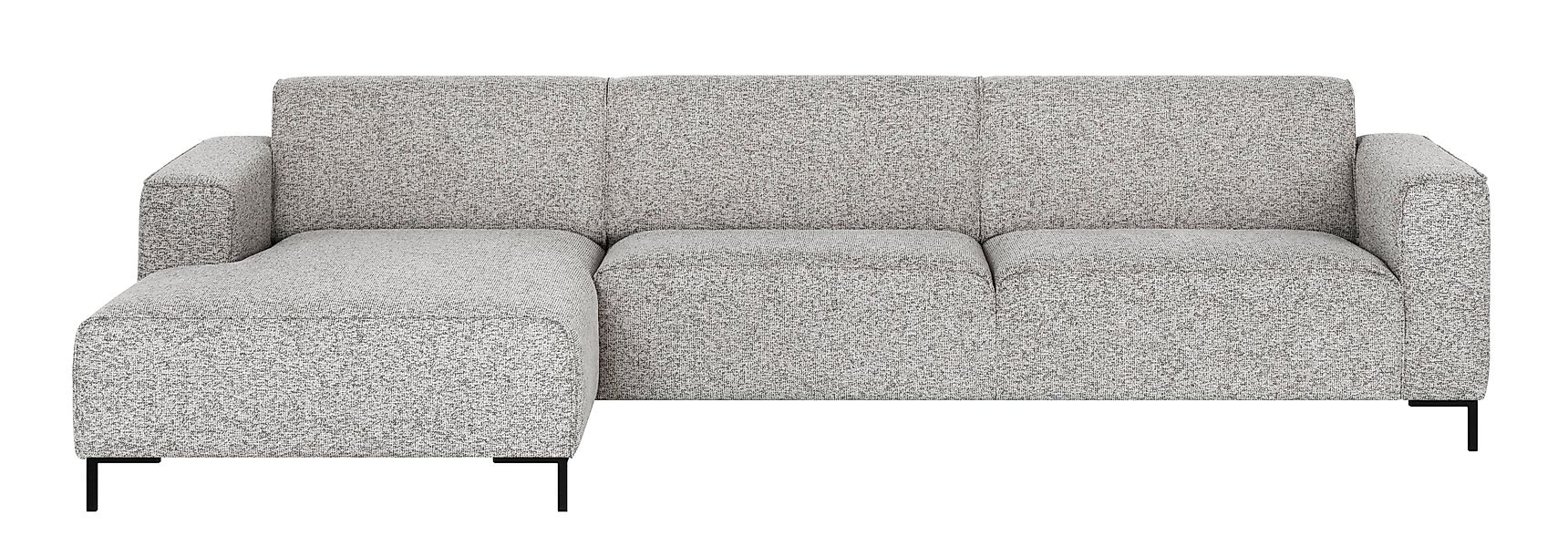 NADUVI Collection | Ecksofa Gionni links 3-Sitzer Chenille günstig online kaufen