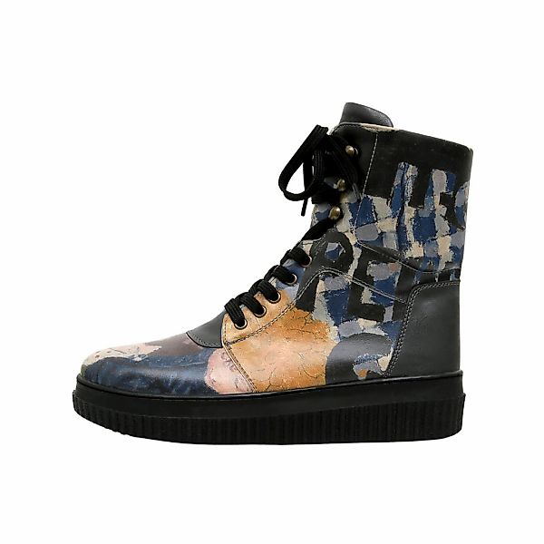 DOGO Schnürboots "Future High Top Boots Les Peintres Damen Stiefeletten", V günstig online kaufen