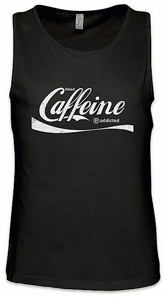 Urban Backwoods Tanktop Need Caffeine Ärmelloses T-Shirt Cola Kola Love Lie günstig online kaufen