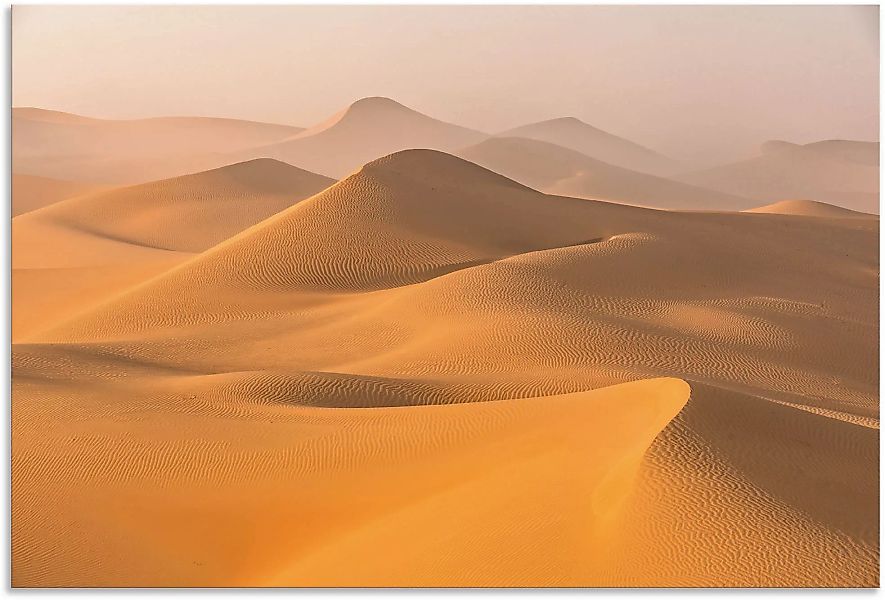 Artland Wandbild "Nebel in der Rub al Khali Wüste", Wüstenbilder, (1 St.) günstig online kaufen