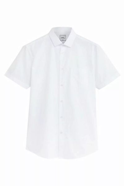 Next Langarmhemd Pflegeleichtes Hemd – Slim Fit, Kurzarm (1-tlg) günstig online kaufen