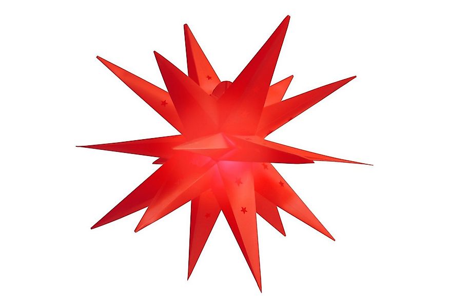 Salcar LED Dekolicht 60cm 3D Papierstern Beleuchtet LED Stern Weihnachtsdek günstig online kaufen