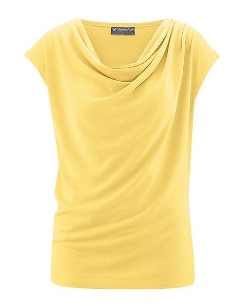 HempAge Wasserfallshirt DH268 Wasserfallausschnitt Top günstig online kaufen
