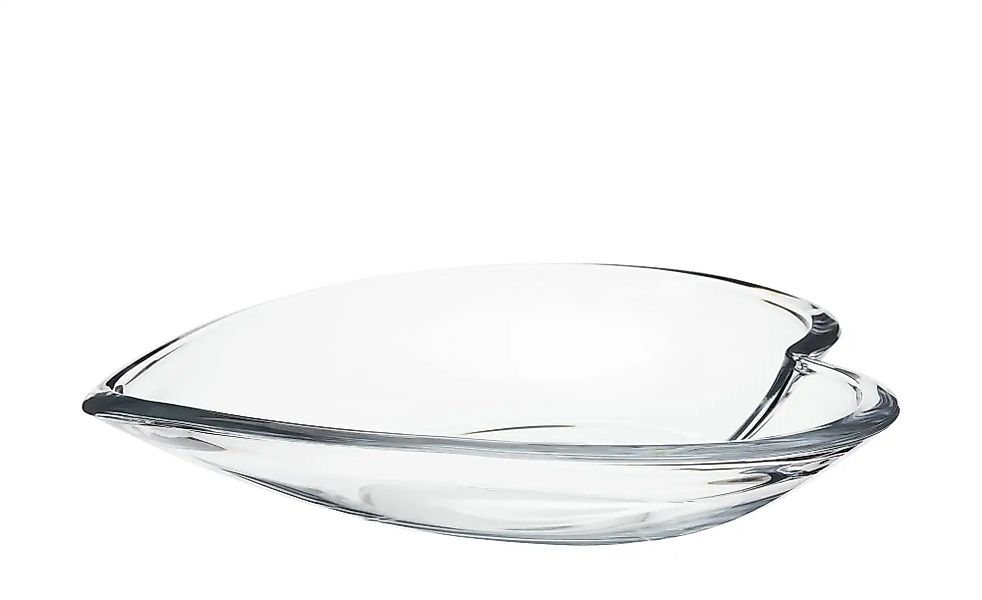 Deko Schale  Herz ¦ transparent/klar ¦ Glas ¦ Maße (cm): H: 30,5  Ø: 30 Acc günstig online kaufen