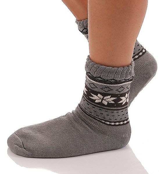 Antonio ABS-Socken Herren Hüttensocken 71 Grau günstig online kaufen