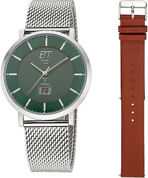 ETT Funkuhr Atacama EGS-11622-81MS, (Set, 2-tlg., mit Wechselband aus Leder günstig online kaufen